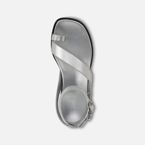 Naturalizer Birch Sandal Silver Size 12 New MSRP $110 - Picture 4 of 6